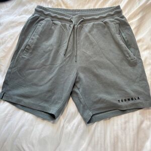 YoungLA Gray Men's Shorts